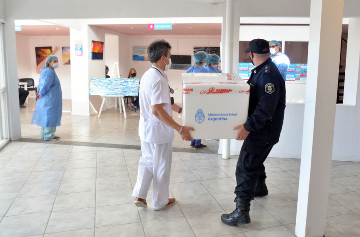 Villa Gesell recibió 600 nuevas dosis de vacunas contra el coronavirus