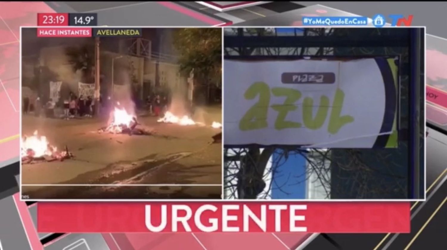 Quilmes: Intendenta desmintió a TN por imágenes que mostraban incidentes en su distrito pero eran de Chile
