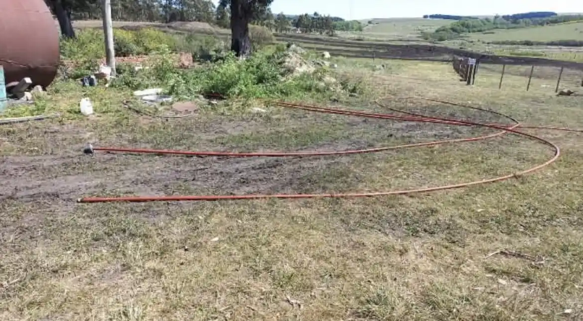 Robaron la bomba de agua de la pista de motociclismo