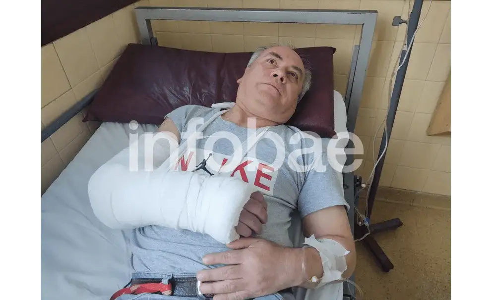 Infobae tuvo acceso al fotógrafo que resultó herido en un incidente con Margot Robbie y Cara Delevingne. Foto Infobae. 