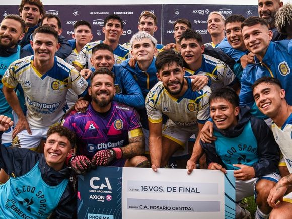 Doble festejo en la Copa Argentina: Rosario Central y Central Córdoba clasificaron a 16avos