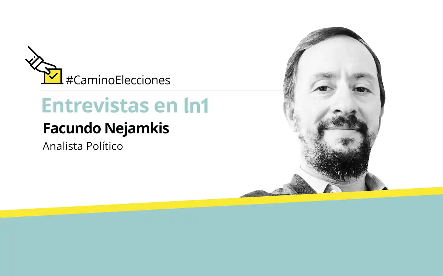 Facundo Nejamkis: "Hoy se ve un escenario de primera vuelta con una leve ventaja a favor de Cristina"