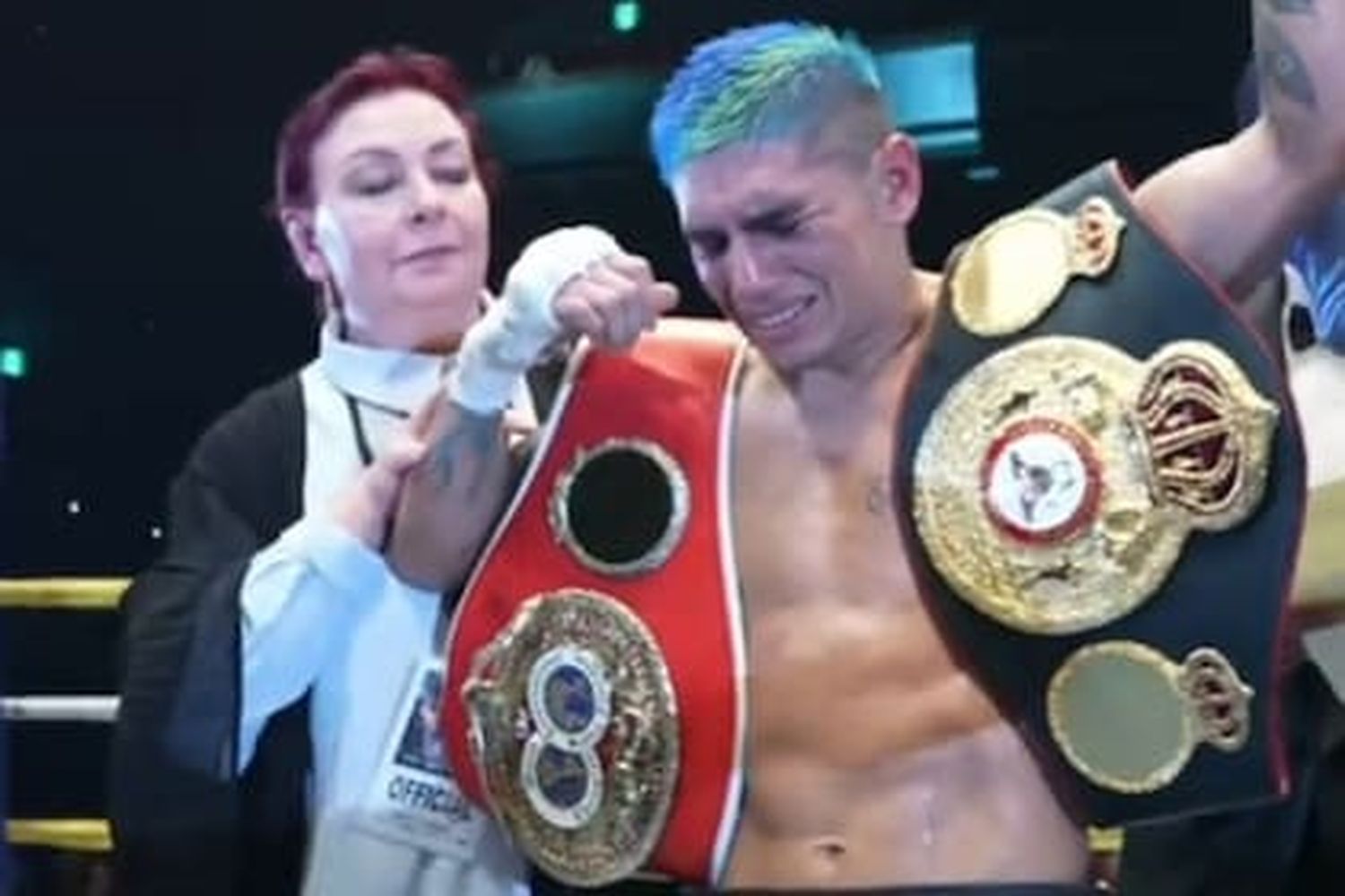 Histórico triunfo del boxeo argentino: el Puma Martínez se consagró campeón mundial supermosca