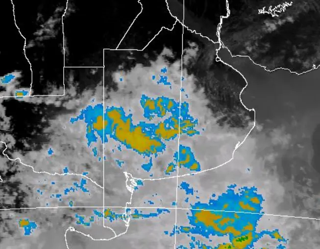 Alerta meteorológico por abundantes precipitaciones para el sudeste de la Provincia de Buenos Aires
