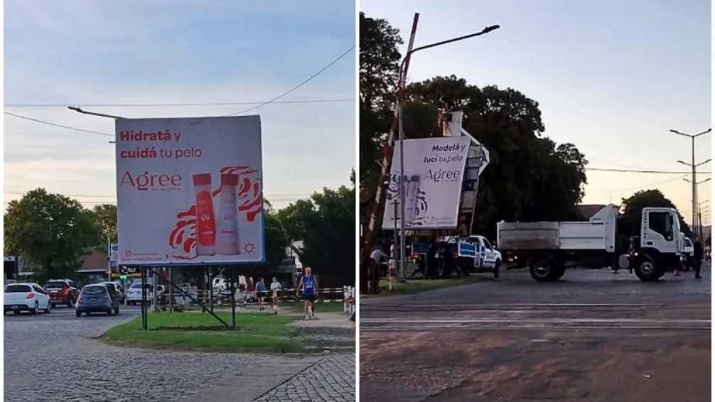 El municipio lo terminó removiendo