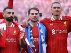 Mac Allister hizo historia: es campeón de la Premier League con Liverpool