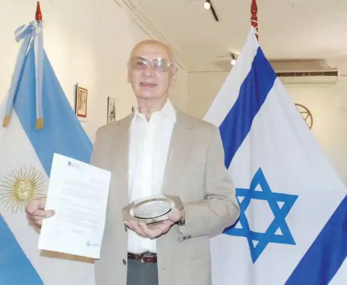 Adolfo Gorskin fue nombrado personalidad destacada de la cultura de Concordia