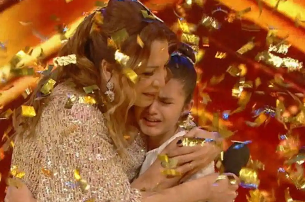 “Me sentí emocionada", dijo la pequeña tras su presentación.