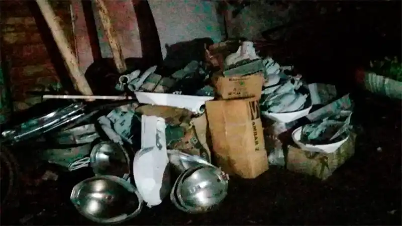Empleados municipales fueron denunciados por el robo de materiales
