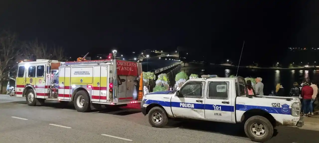 Un intento de suicidio motivó un gran despliegue en el Murallón del Dique