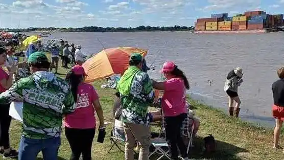 Este sábado se realizará una nueva
edición del evento Mamis pescan