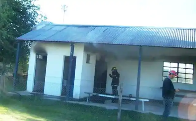 Investigan si el incendio en el predio de Sportiva fue intencional

