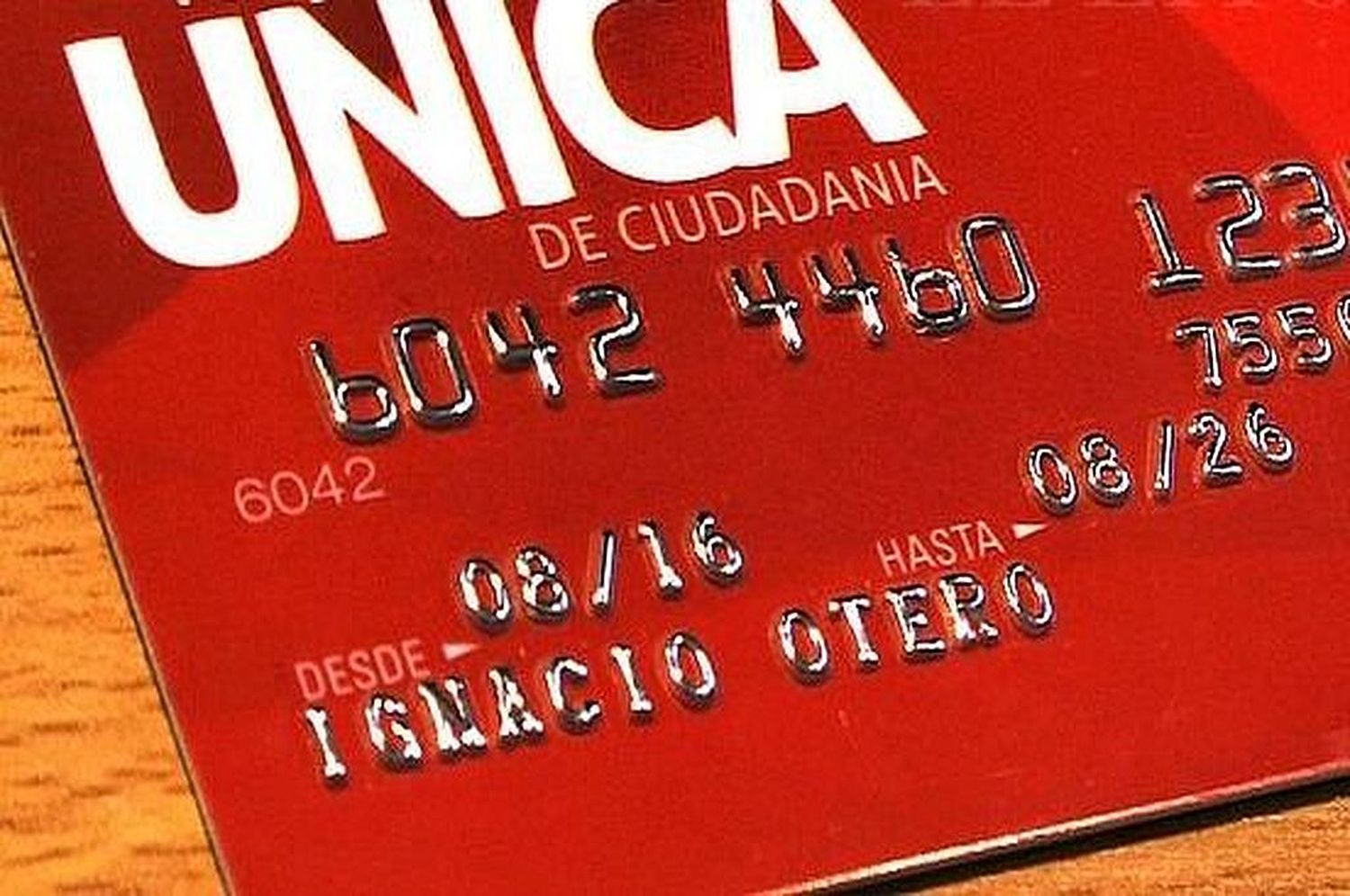 Acreditaron los fondos de la Tarjeta Única de Ciudadanía