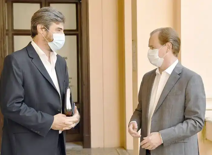 Bordet y Giano analizaron la  situación provincial y  repasaron la agenda legislativa