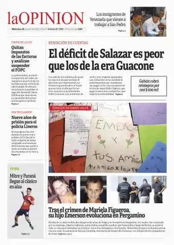 Portada de Edición N° 1360