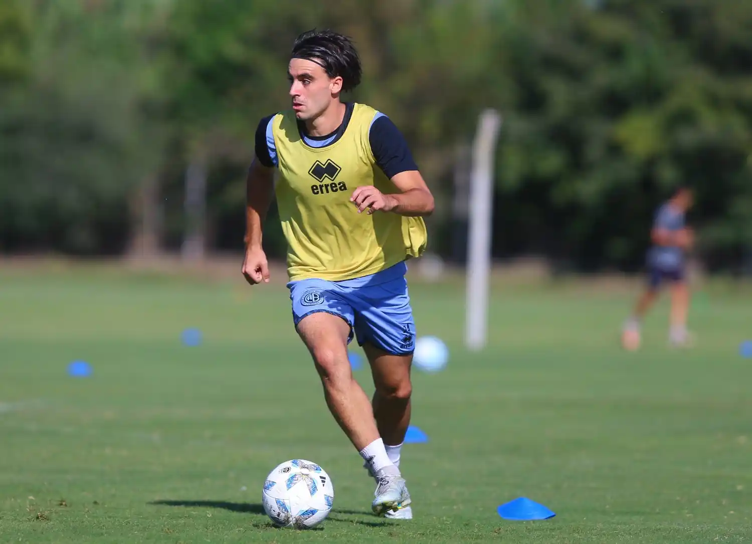 El tandilense González Metilli, frecuente titular en Belgrano.