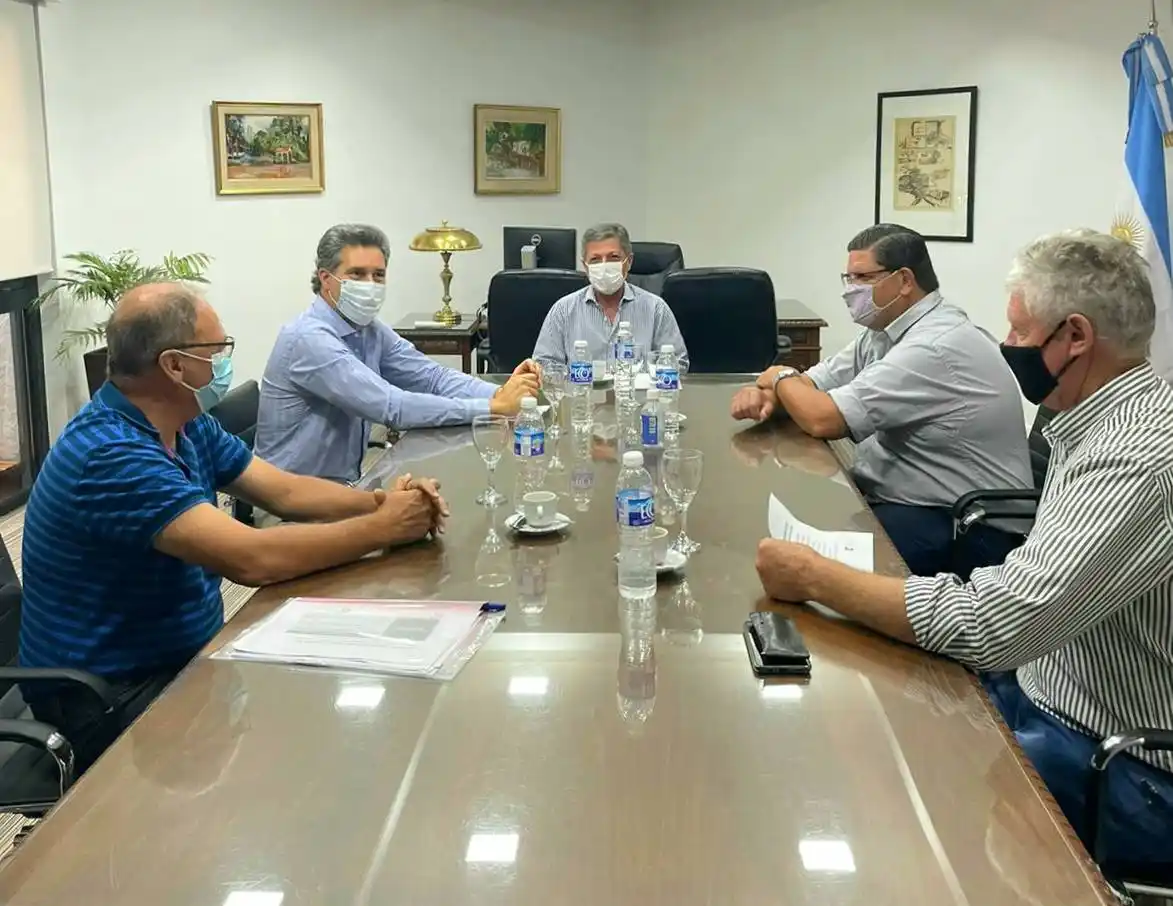 La sequía, eje de la  reunión entre la Mesa de Enlace y el Gerente General del BERSA
