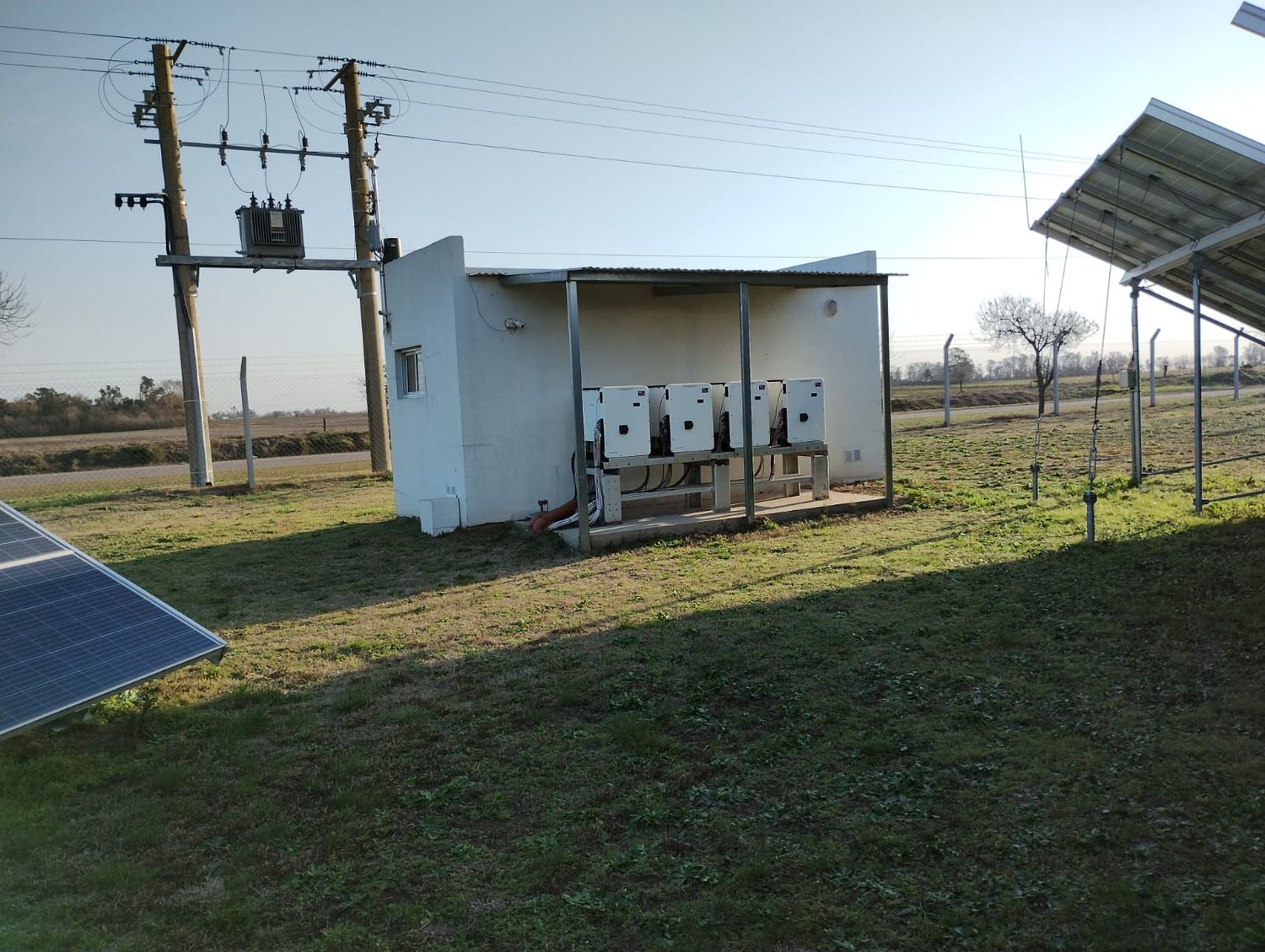 La Usina colabora con cuatro parques solares de la Provincia.