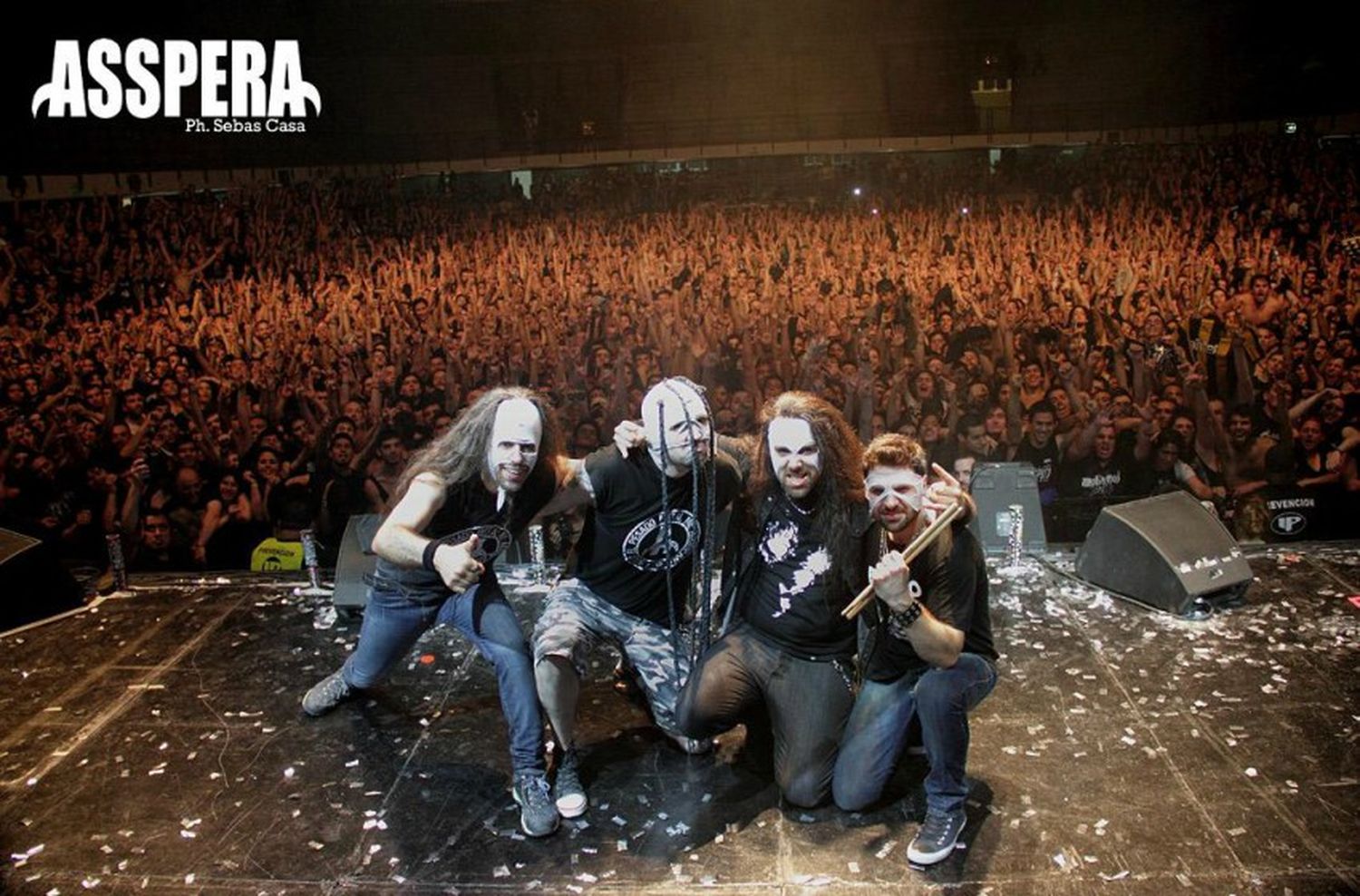 Asspera, la banda de metal bizarro llega a Mar del Plata