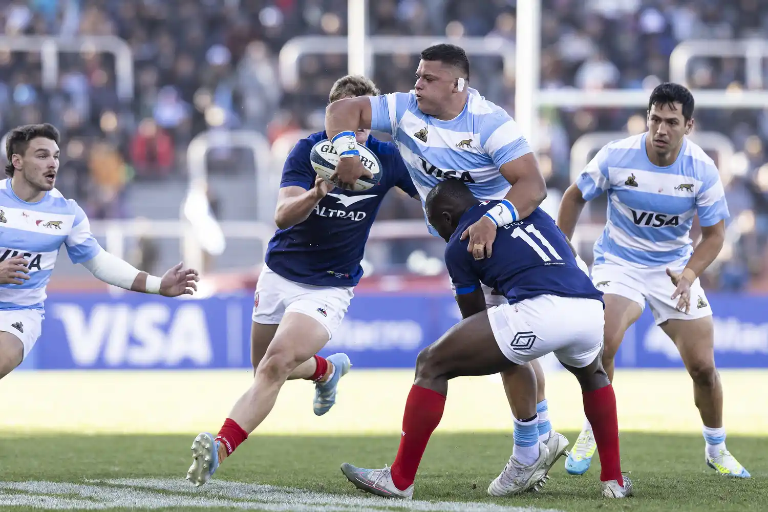 Francia marcó claras diferencias ante Los Pumas