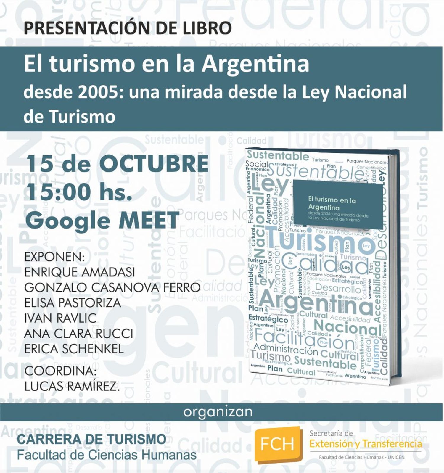 Presentarán un libro sobre el turismo en la Argentina