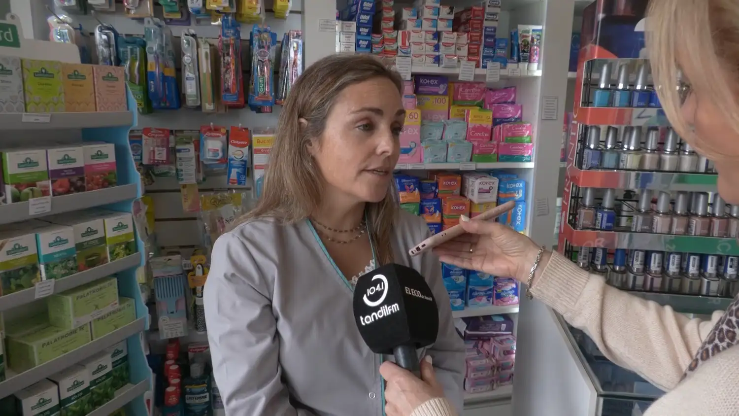 Silvina Calvi, presidenta del Colegio de Farmacéuticos Tandil.