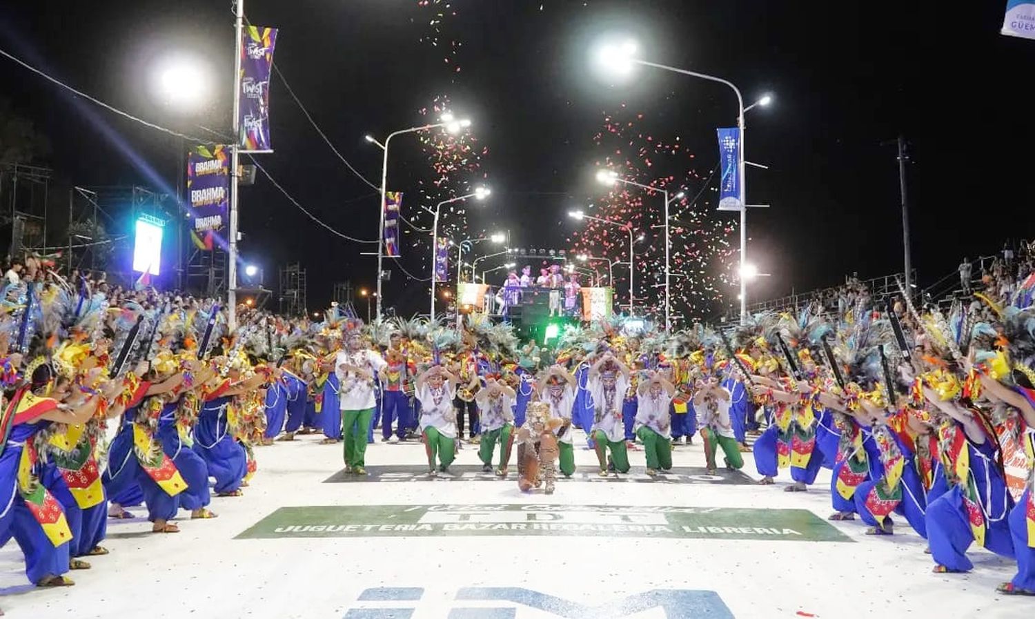 Una nueva luna de la fiesta popular más grande de Concordia tuvo lugar el último día del feriado 