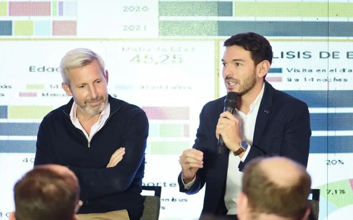 Frigerio se mostró con Gainza y ambos expusieron sus ideas para potenciar la industria del turismo