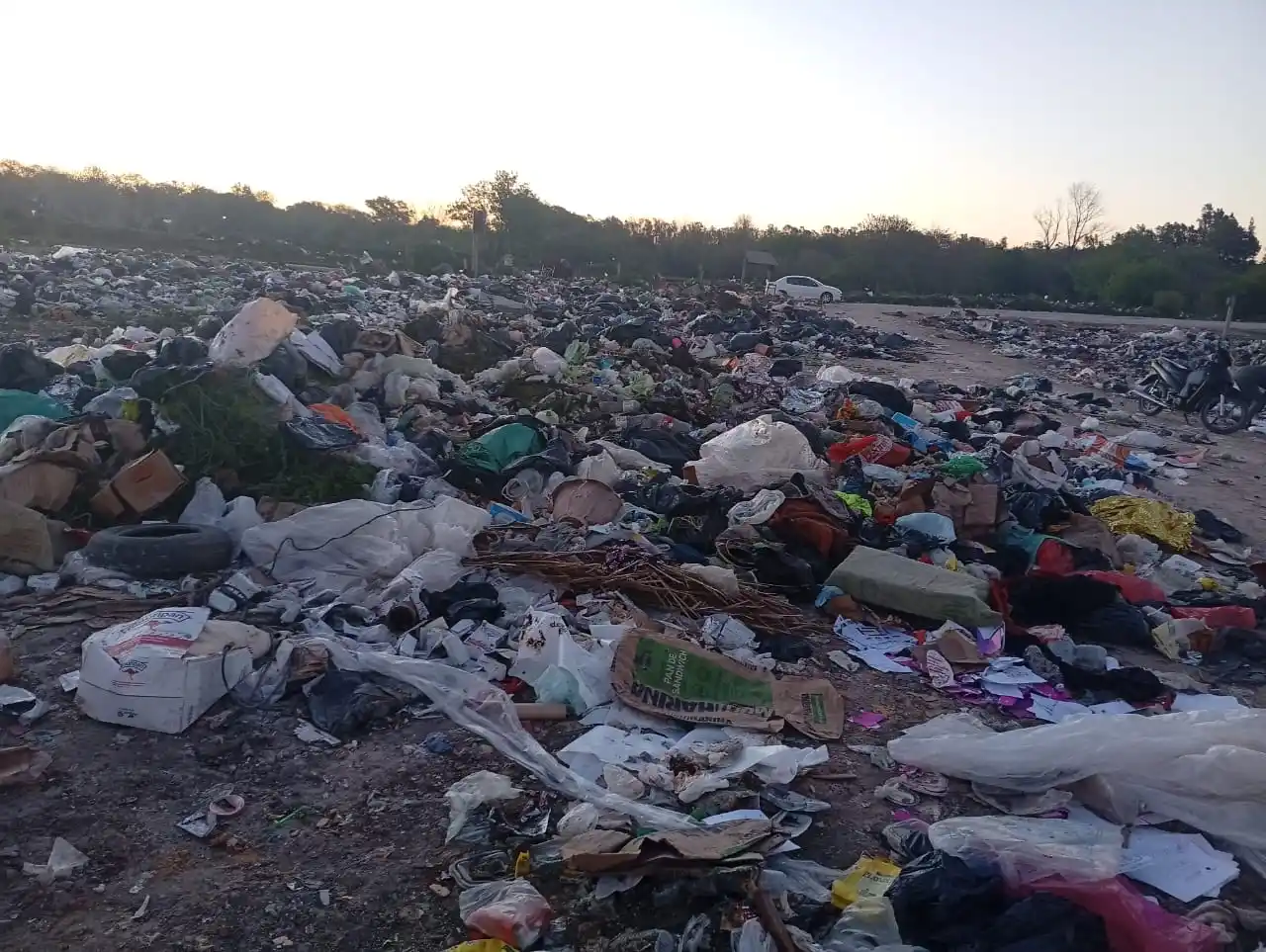 Basural a cielo abierto de San Pedro