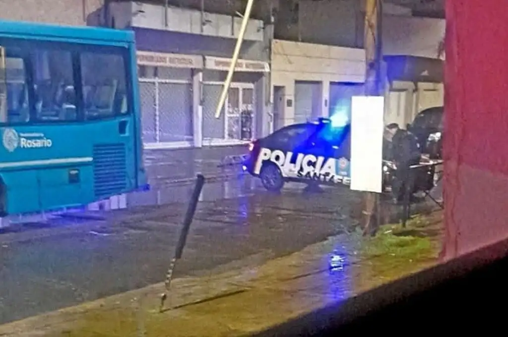 Disparos contra un colectivo