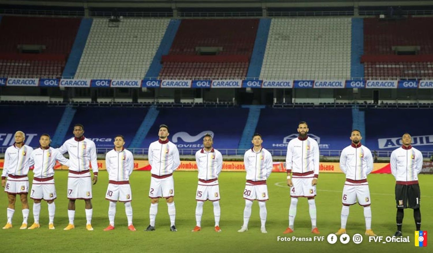La Vinotinto cedió 3-0 ante Colombia
