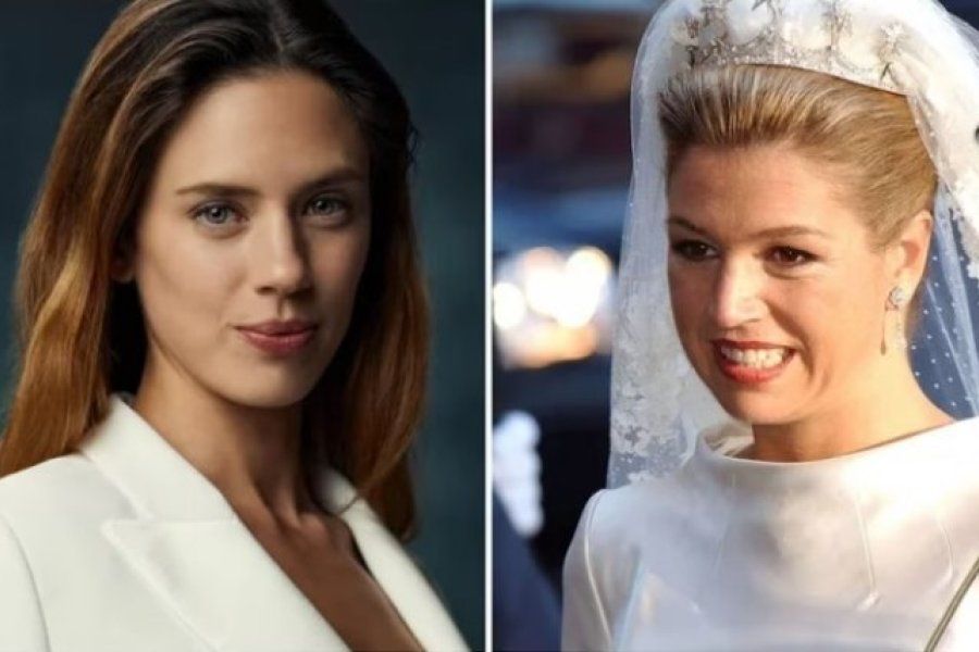 Las primeras imágenes de Delfina Chaves como la Reina Máxima Zorreguieta: el día que conoce al Príncipe