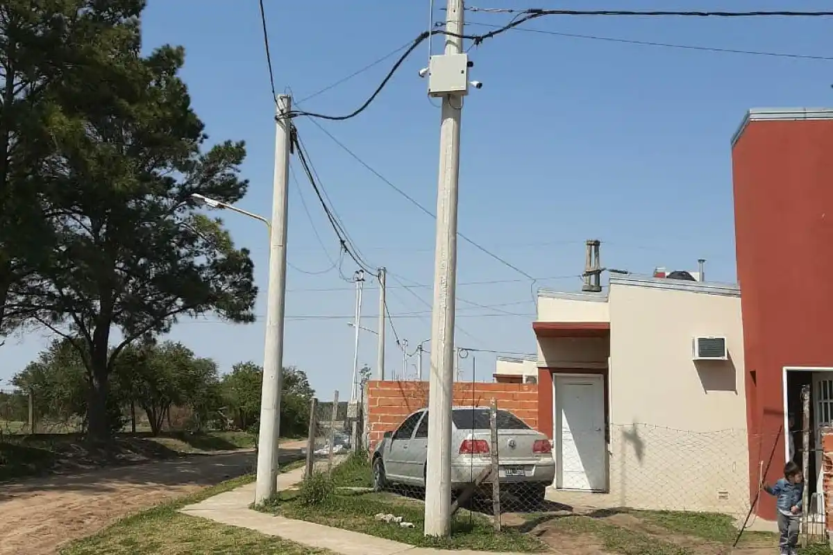 Colocaron cámaras de seguridad en distintos barrios de la ciudad