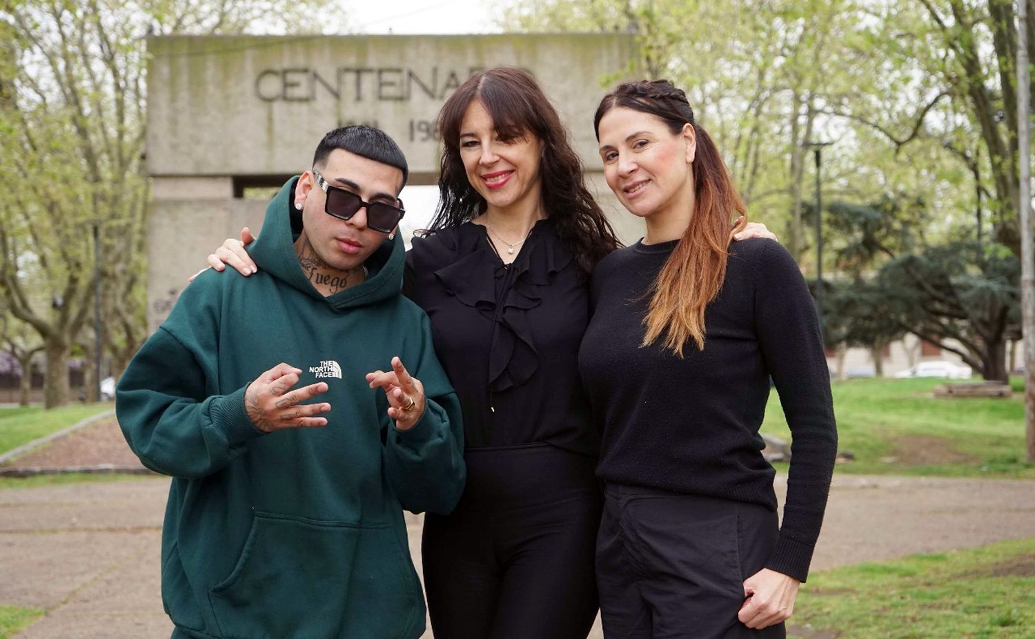 Artistas locales. Skoter, Lorena Reparaz y Mariana Ortega