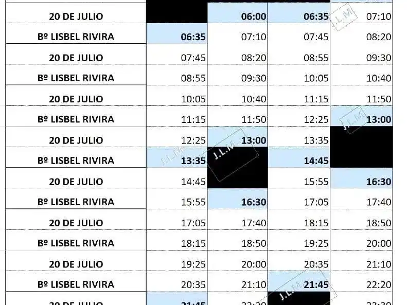 Unificación de líneas permitirá vincular 
al Lisbel Rivira con el Circuito Cinco