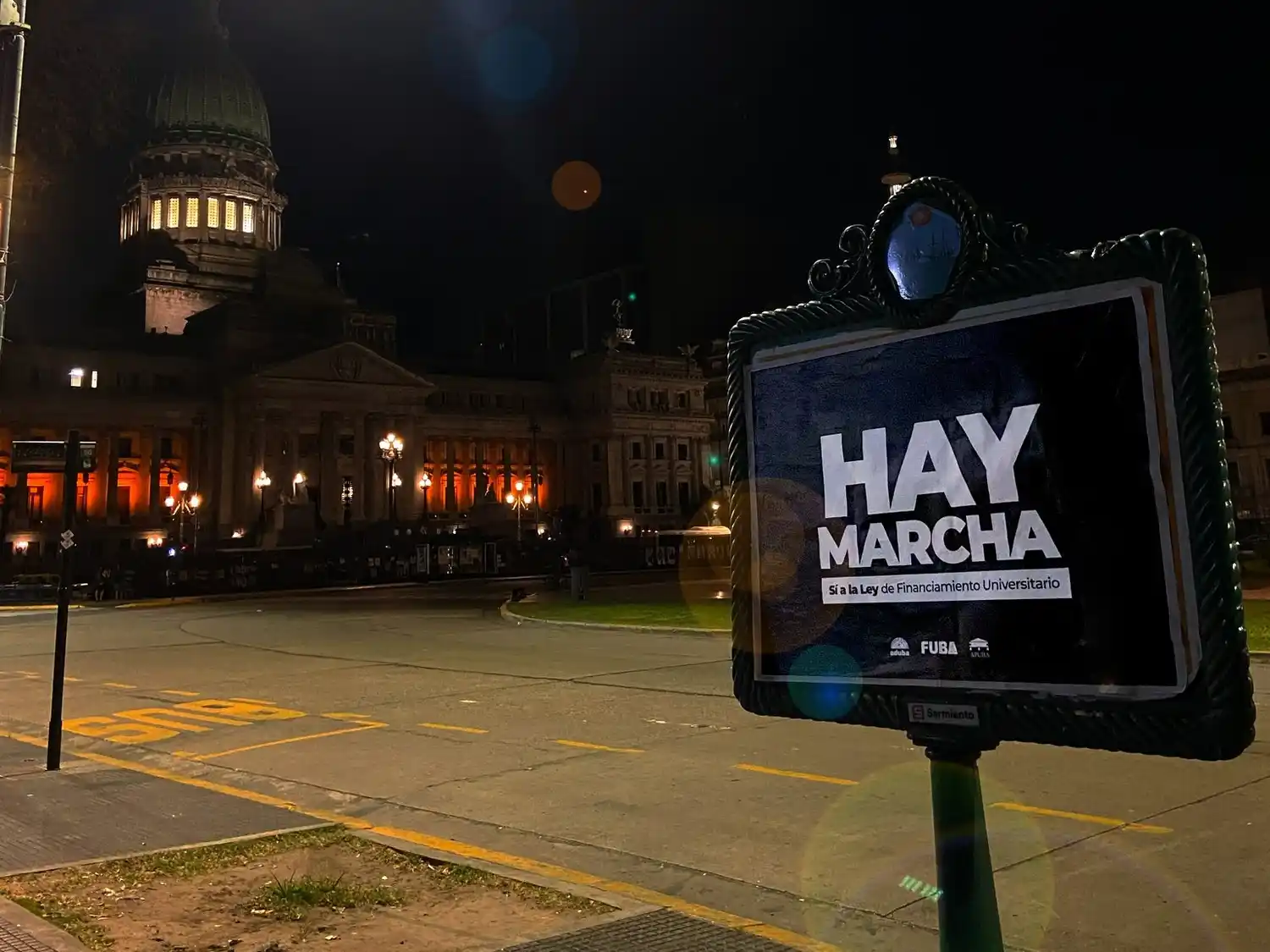 Nueva marcha universitaria contra las políticas de Milei.