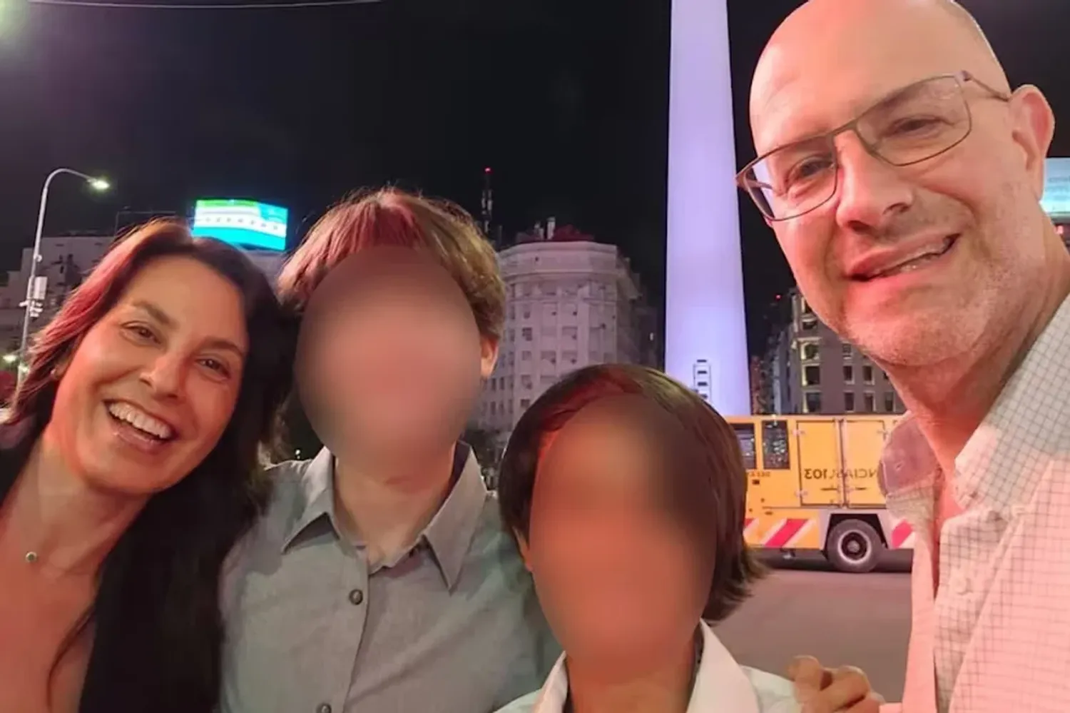 La familia asesinada.
