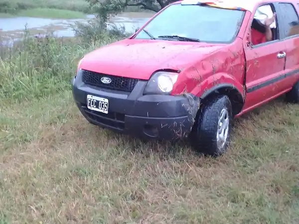 Despiste y choque sin consecuencias en la Ruta 12