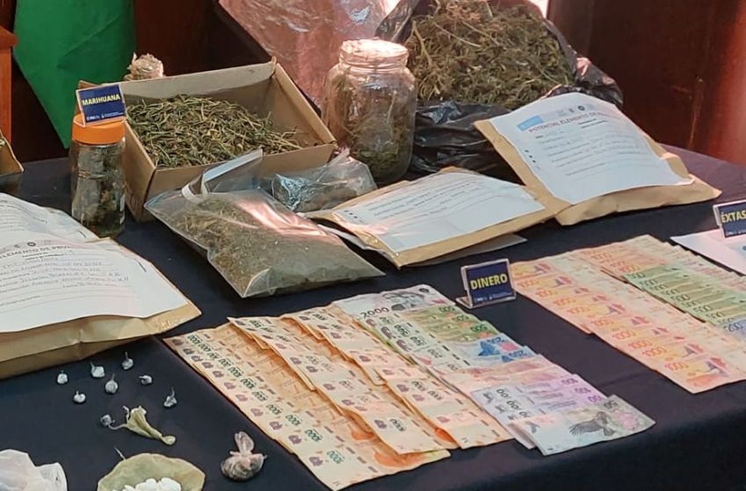 Importante golpe al narcotráfico tras 19 allanamientos en Mar del Plata