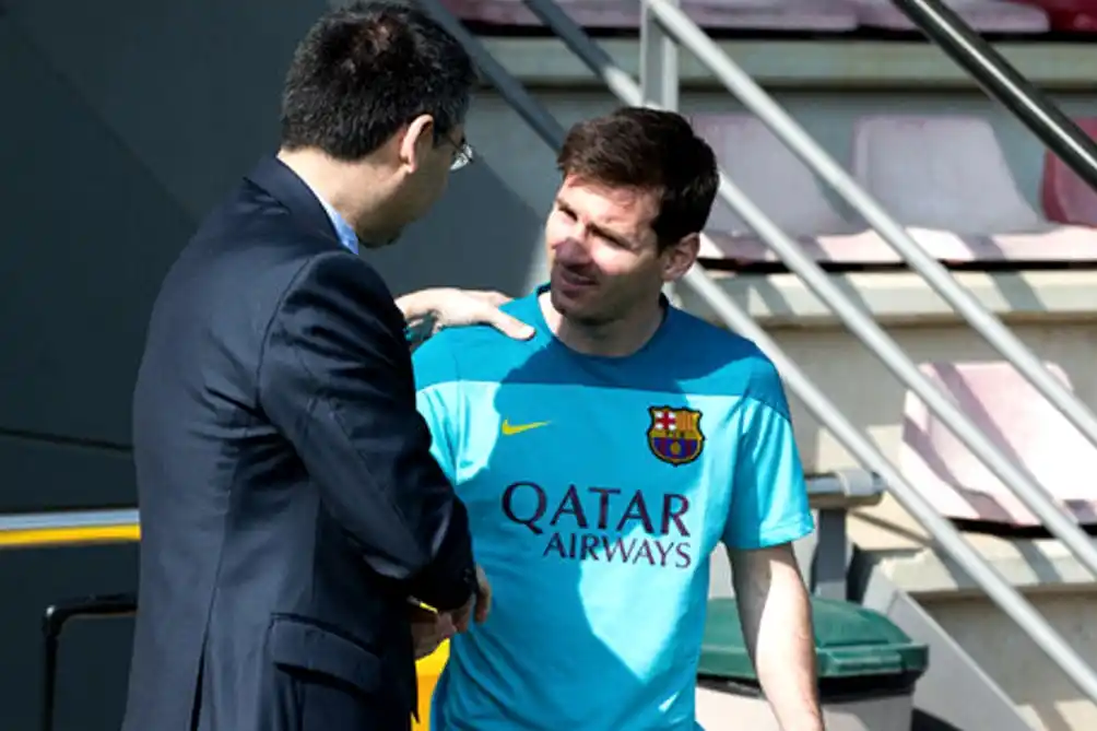 «A Messi le podríamos poner un euro de cláusula y no se iría», dijo Bartomeu
