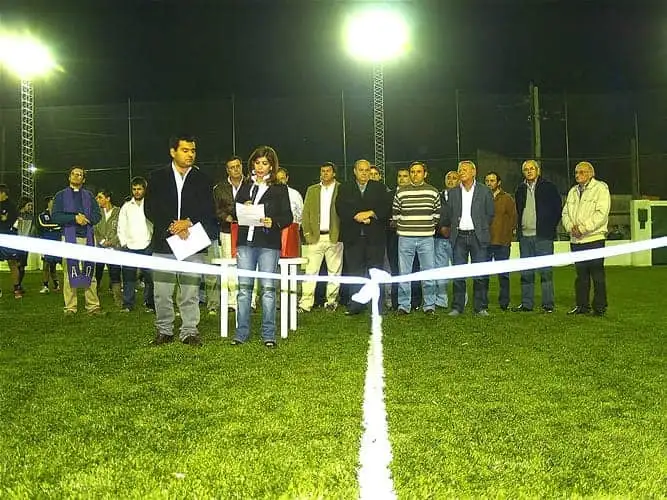 La cancha de fútbol 5 de Bomberos cumplió 10 años
