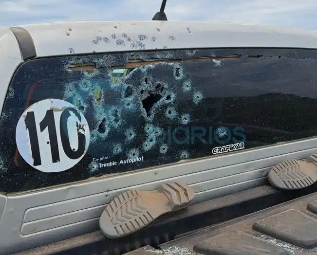 Con una escopeta le dispararon a un tractorista y al empleado en el camino viejo a La Dulce