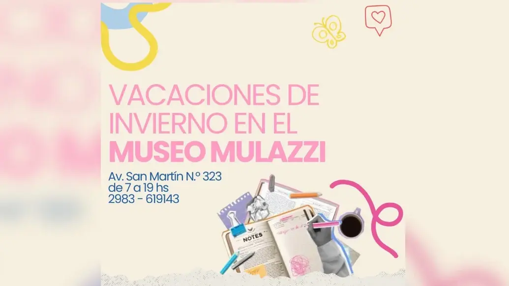 Museo Mulazzi: inscripciones a las actividades. segunda semana en vacaciones de invierno