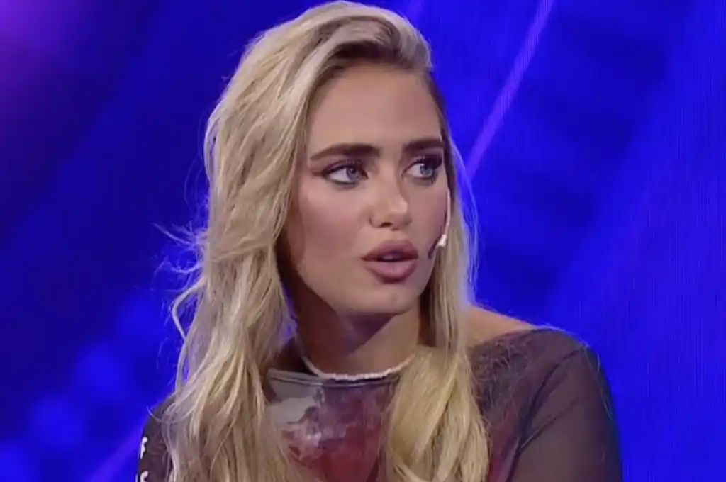 Sabrina Cortez habló sobre la relación con Alan Simone. (Foto: Captura Telefe)