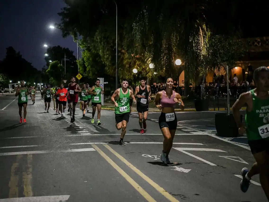 ¡A correr!: este fin de semana habrá una carrera recreativa nocturna en Rafaela