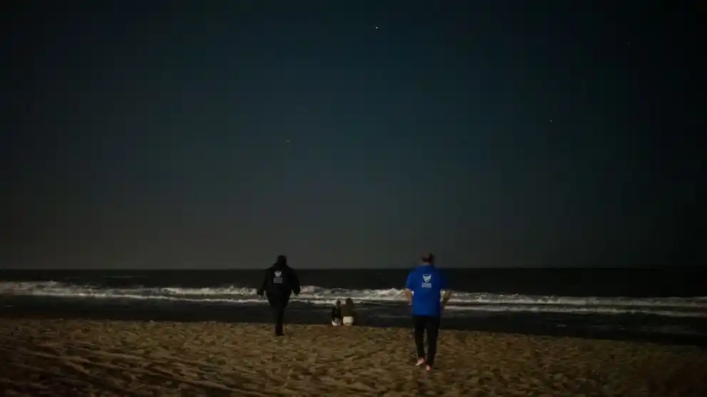 La camioneta volcó y los ocupantes tuvieron que ser rescatados.