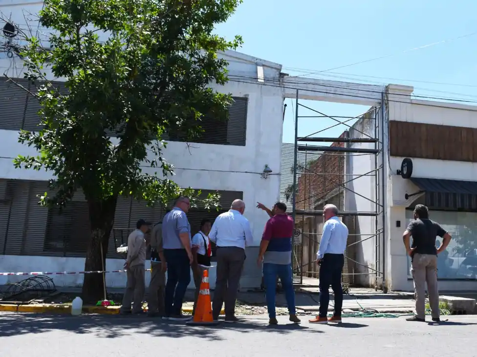 Municipalidad de Crespo y Gobierno de Entre Ríos avanzan en la revalorización del Centro Cívico