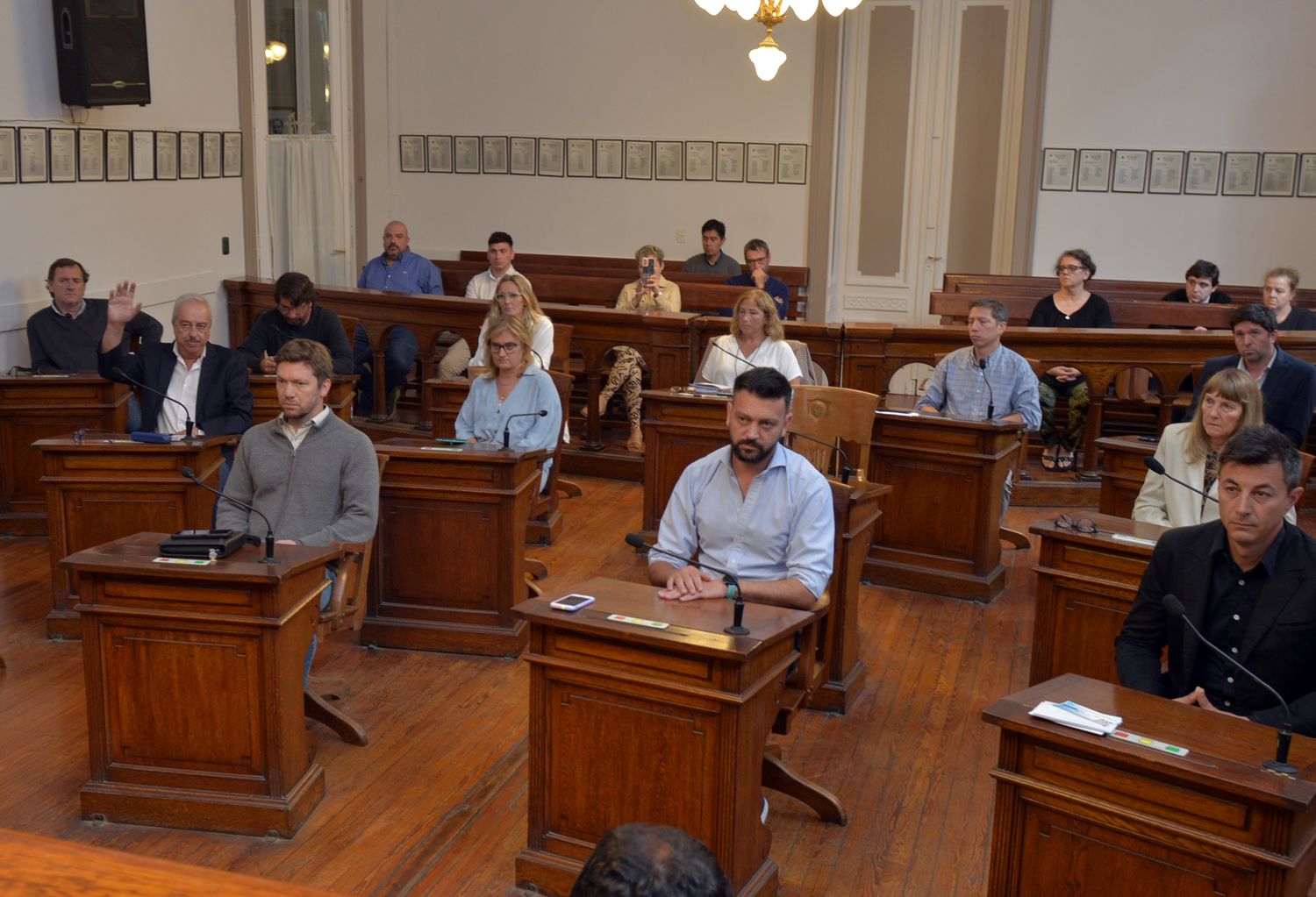 El Concejo se reunió en sesión preparatoria rumbo a la asunción del domingo.