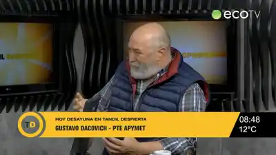 Gustavo Dacovich, de APYMET: "A los políticos les pido que no nos cuiden más, que hagan su trabajo"