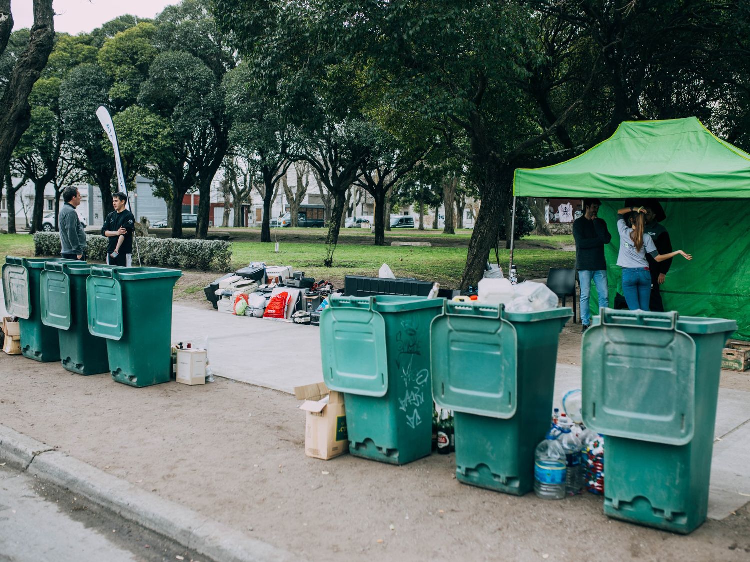 Desde febrero, el Punto Verde duplica su frecuencia